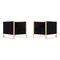 Manhattan Comfort Trillium Accent Chair in Black and Rose Gold, PK2 2-AC055-BK - alternate 1